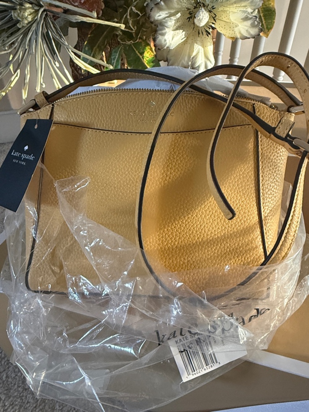 Kate Spade Crossbody Pebble Leather Brand New Authentic 8x7